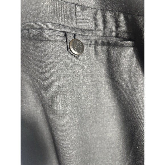 Giorgio Armani Borgo 21 Black  100% New Wool Pants Italy Made Women's 42‎ US 6 - Picture 4 of 9